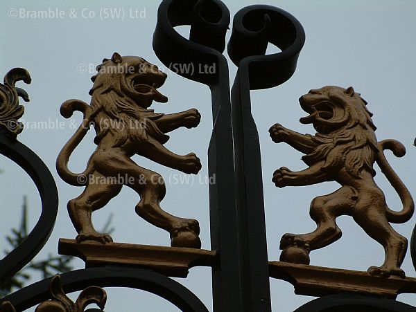 Wrought Iron Gates,Devon